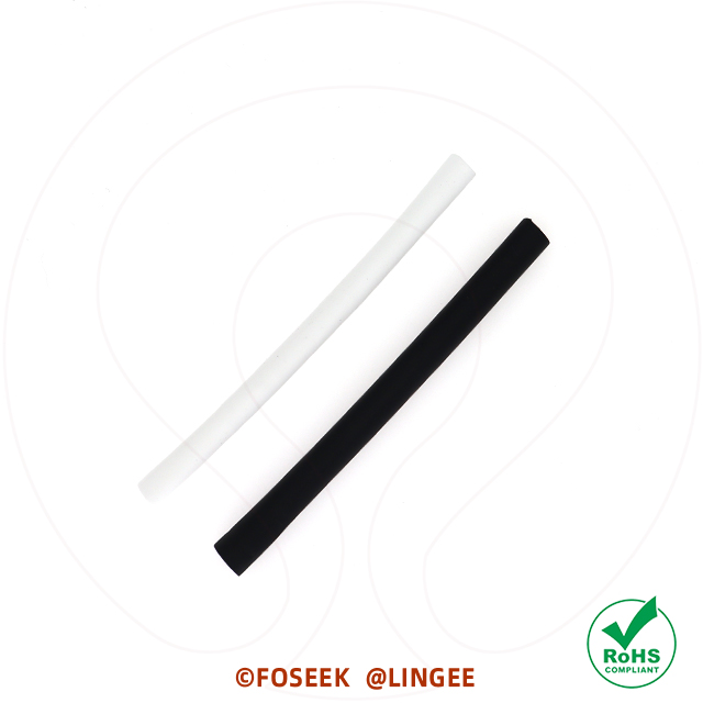 Manga aislante de tubo retráctil resistente a altas temperaturas, tubo Termocontraíble ultrafino ecológico de silicona